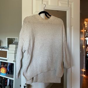 American Eagle Neutral Over-Sized Sweater